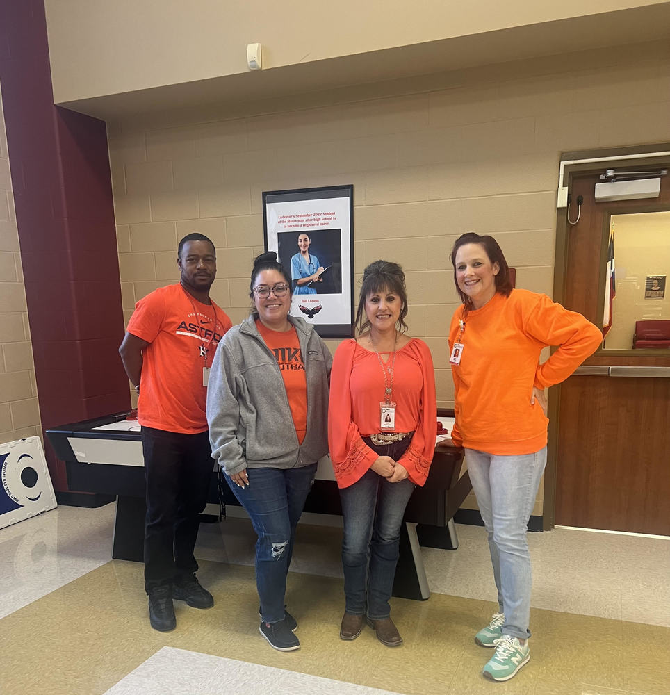 We Wear Orange for Unity ACT Academy